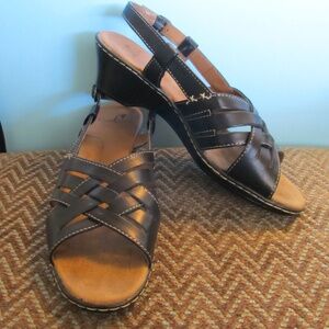 I LOVE COMFORT Strappy Comfort Sandal Wedges